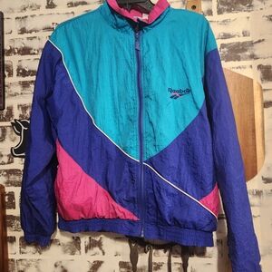Reebok Colorblock Windbreaker Jacket